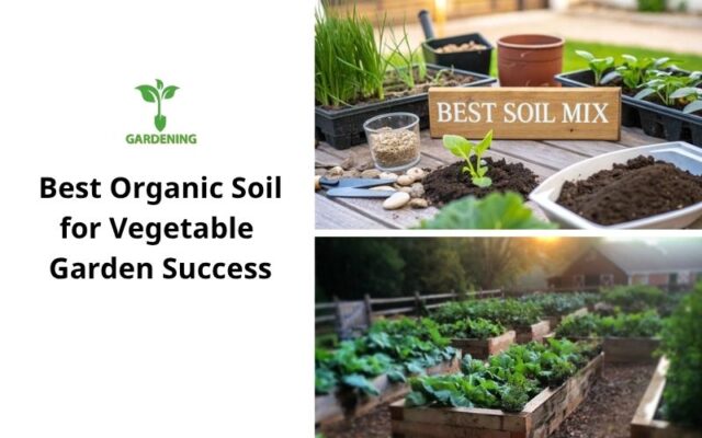 Best Organic Soil for Vegetable Garden Success