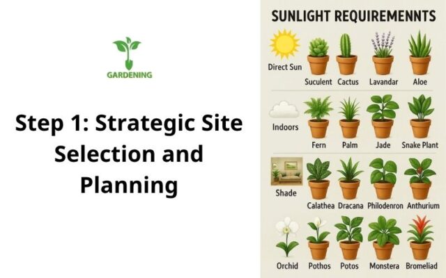 Step 1: Strategic Site Selection and Planning